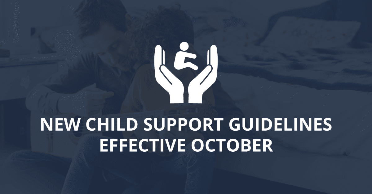 new child support guidelines in massachusetts